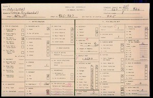 WPA household census for 925 W 12TH, Los Angeles County