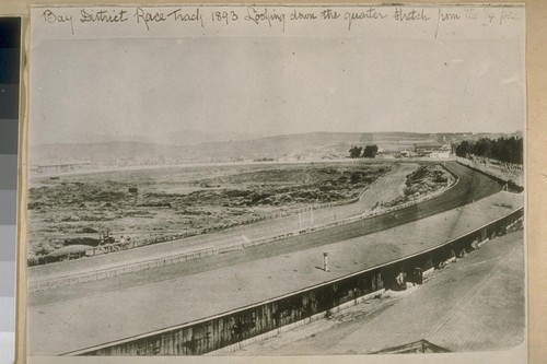 This track was between 1st Ave. and 7th Ave. and from Fulton to Anza Sts. In 1890