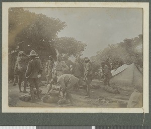 Carrier camp, Dodoma, Tanzania, July-November 1917