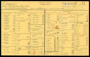 WPA household census for 211 HORIZON, Los Angeles County