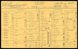 WPA household census for 1523 NEWTON, Los Angeles