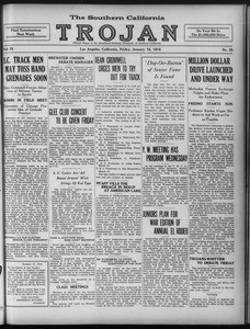 The Southern California Trojan, Vol. 9, No. 23, January 18, 1918
