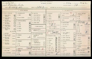 WPA household census for 1347 BIGGY, Los Angeles