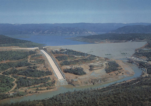 Oroville Dam and Lake View