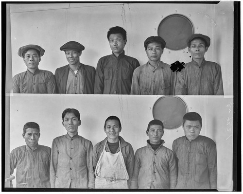 [Passport photograph of ship's crew (2 of 2).]