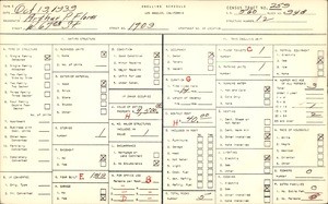 WPA household census for 1709 W 67TH ST, Los Angeles County