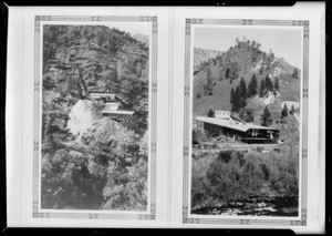 Copies of Kodak prints of mountain scenes, Southern California, 1930