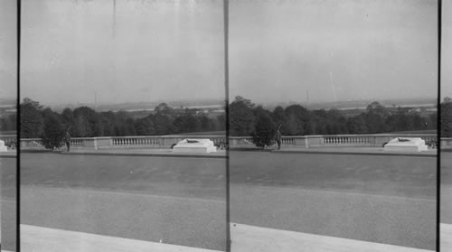 East from steps of Arlington Memorial Amphitheater to Unknown Soldier's Tomb World War & City of Washington, D.C
