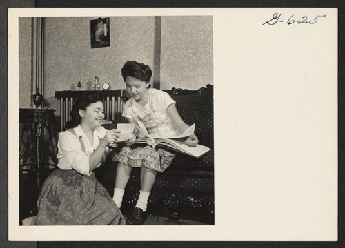 Opal Matsushige and her sister Lilly are relaxing in the Baltimore, Maryland, apartment they are occupying temporarily until a home