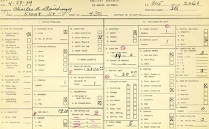 WPA household census for 430 SLOAT, Los Angeles