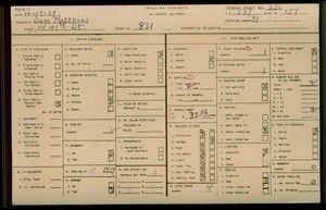 WPA household census for 831 W 41ST ST, Los Angeles County