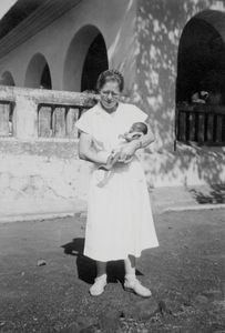 Nurse and Midwife, Helene Rømer, born 1915. Sent by Danish Santal Missikon to North India, 1950