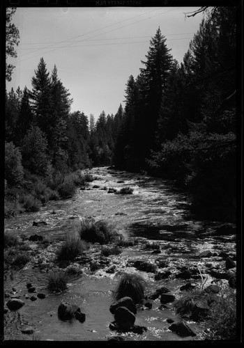 Burney Creek, Burney Falls, Calif