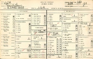 WPA household census for 1164 E 34TH STREET, Los Angeles County