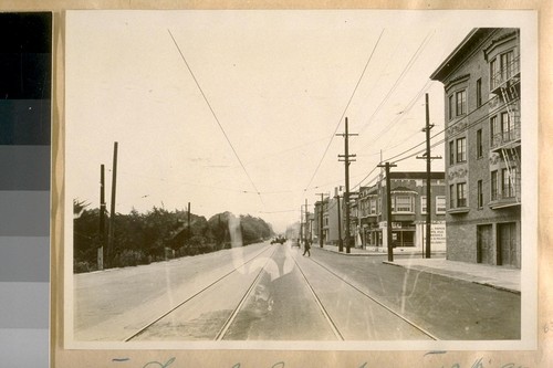 East on Lincoln Way from 12th Ave. Aug. 1926