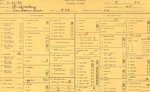 WPA household census for 836 SANBORN, Los Angeles