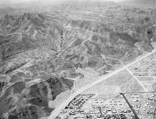 Cathedral City, looking west