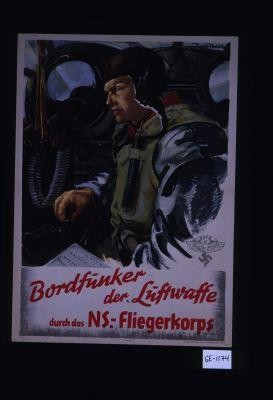 Bordfunker der Luftwaffe durch das NS.-Fliegerkorps