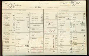 WPA household census for 1062 W 1ST ST, Los Angeles County