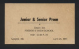 Junior and senior prom, Poston II High School