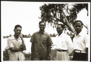 Pastors and members of the Synod 1956 in K. Kapuas