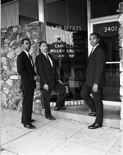 Law offices, Los Angeles, 1962