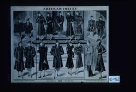 Advance fashions. 1938. American furrier