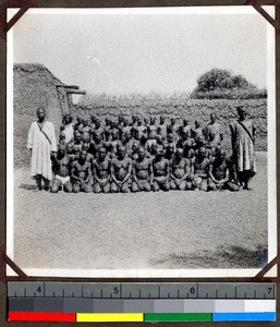 Men in prison, Shendam, Nigeria, 1923