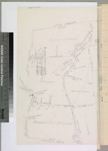 Rancho Paso de Bartolo : S62 no. 2 - sketch of preceding map