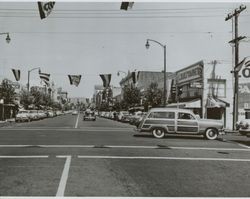 400 Block Of Fourth Street Santa Rosa California Between 1950 And 1955 Calisphere