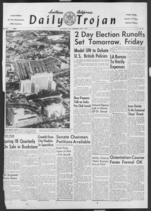 Daily Trojan, Vol. 46, No. 128, May 04, 1955