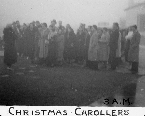 Christmas carollers - 3 a.m. / Lee Passmore