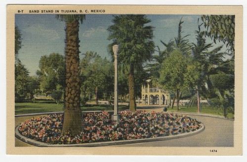 Band stand in Tijuana, B.C. Mexico