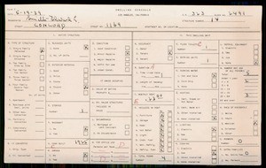 WPA household census for 1169 S CONCORD, Los Angeles