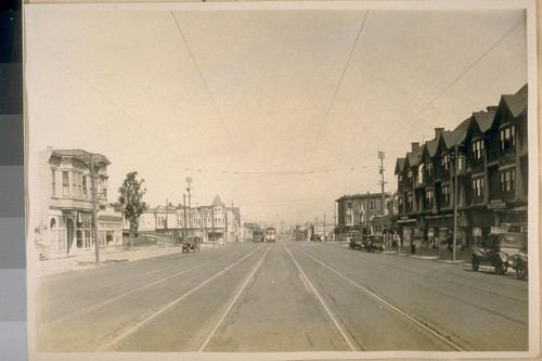 East on Market St. from Sanchez St. Sept. 1927