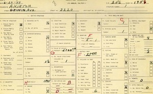 WPA household census for 3220 GRIFFIN, Los Angeles