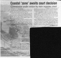 Coastal 'zone' awaits court decision
