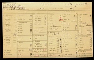 WPA household census for 1350 S BONNIE BRAE, Los Angeles