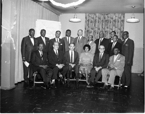 Rev. Doggett and others, Los Angeles, 1962