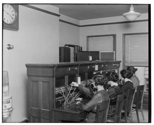 Telephone Operators Room