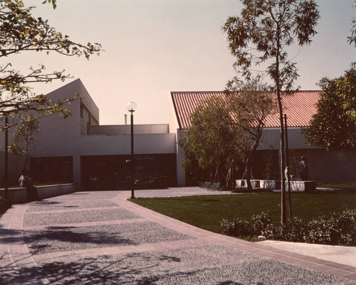 The entrance to the Appleby Learning Center before the name was placed on the building