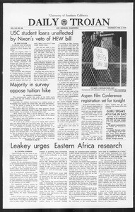 Daily Trojan, Vol. 61, No. 68, February 05, 1970