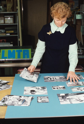 Avril Russell, Library Technician II, 1978