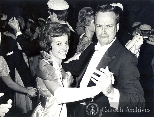 Richard and Gweneth Feynman at Student's Ball at Stockholm University