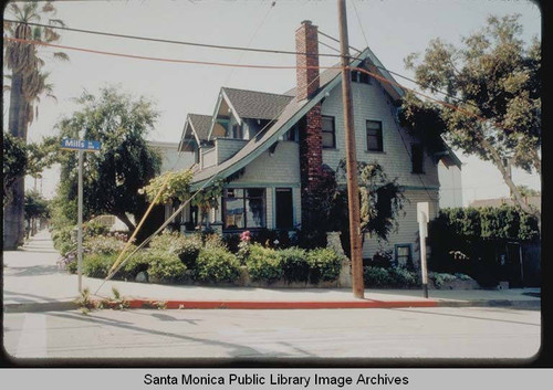 Charles Warren Brown House, 2504 Third Street, Ocean Park, Santa Monica, Calif