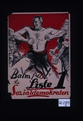 Bahn Frei fur Liste 1 Sozialdemokraten