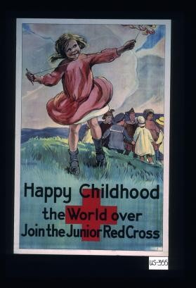 Happy childhood the world over. Join the Junior Red Cross