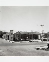 Corner of First and A Streets, Santa Rosa, California, 1963