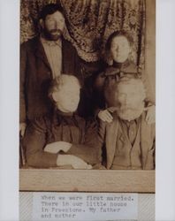 Titus family at home in Freestone, Freestone, California, 1902