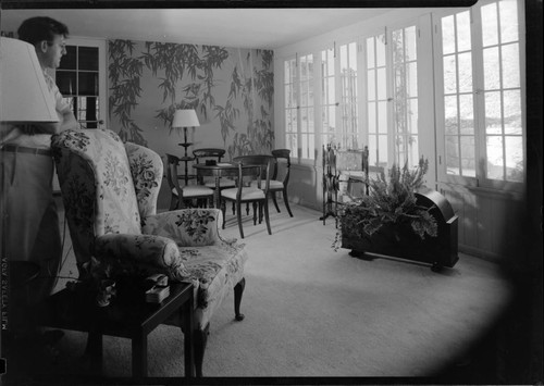 Talmadge, Norma, residence. Interior